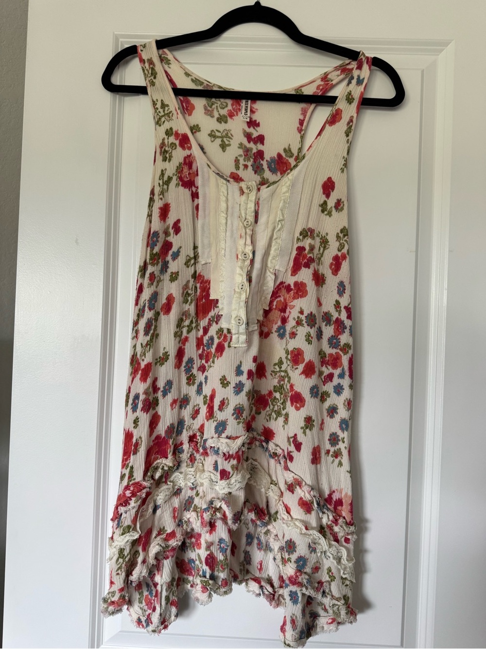 Free People Floral Top